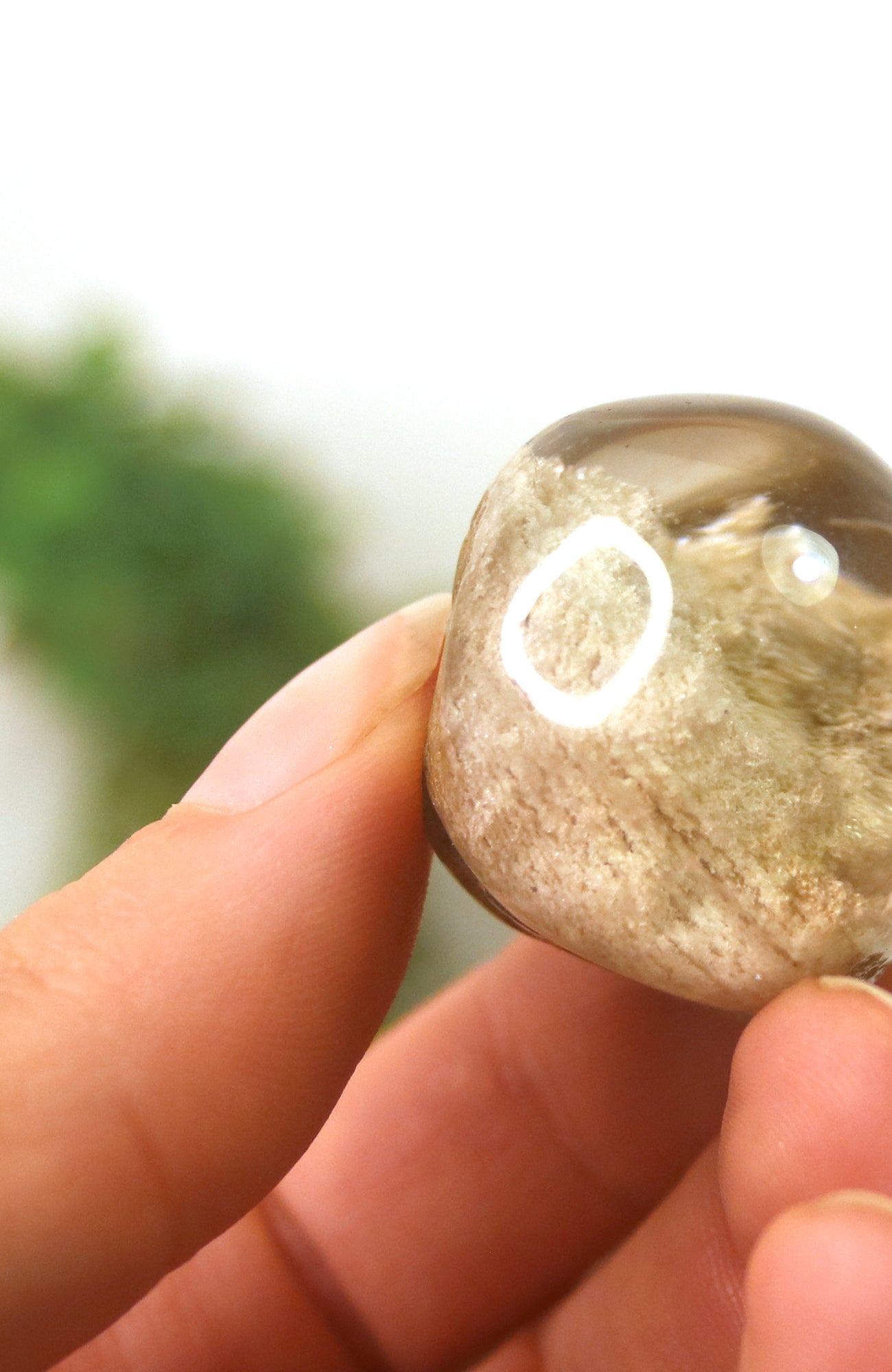 Lodalite Quartz Lens
